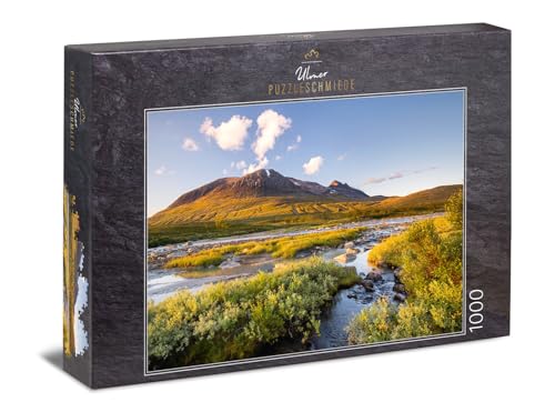 Ulmer Puzzleschmiede - Puzzle 1000 Teile „Sarek Nationalpark“ - Nordische Wildnis, herbstliche Tundra und großes Panorama im Nationalpark in Schweden - mit Puzzlequalität Qualität Made in Germany Ulmer Puzzleschmiede - Puzzle 1000 Teile „Sarek Nationalpark“ - Nordische Wildnis, herbstliche Tundra und großes Panorama im Nationalpark in Schweden - mit Puzzlequalität Qualität Made in Germany von Ulmer Puzzleschmiede