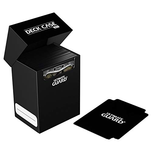 Ultimate Guard Black Deck Case 80+ Soft Plastic Deck Box Protector von Ultimate Guard