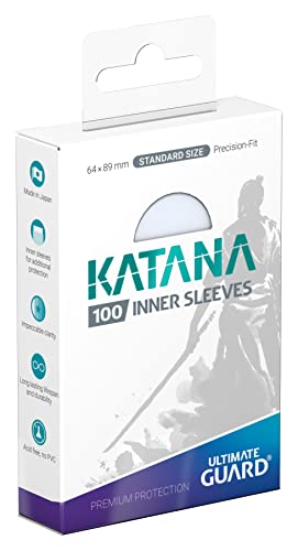 Ultimate Guard Katana Inner Sleeves Standardgröße Transparent (100) von Ultimate Guard