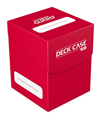 Ultimate Guard UGD010264 Deck Case 100+ Standardgröße Deckbox, Kein Muster, Rot von Ultimate Guard