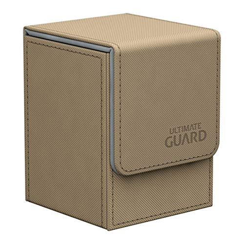 Ultimate Guard UGD010338 - Flip Deck Case 80+ Standardgröße Xeno Skin, sand von Ultimate Guard