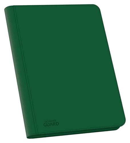 Ultimate Guard UGD010436 Zipfolio XenoSkin 8-Pocket (Green) Kartenmappe, Grün von Ultimate Guard