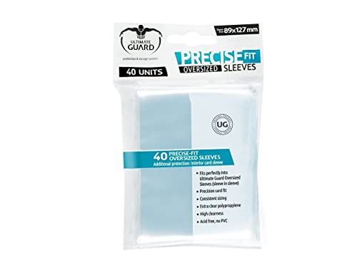 Ultimate Guard Precise-Fit Sleeves Oversized Transparent (40) von Ultimate Guard