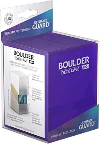 Ultimate Guard Boulder Deck Case 100+ Standardgröße Amethyst von Ultimate Guard