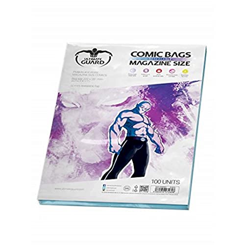 Ultimate Guard UGD020012 Comic Bags, Transparent von Ultimate Guard