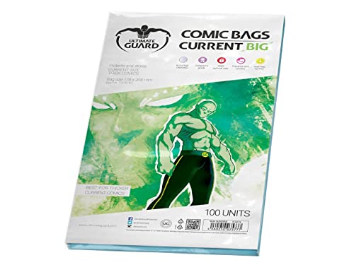 Ultimate Guard Comic Bags Big Current Size (100) von Ultimate Guard