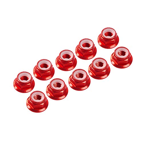 Ultimate RC 4mm Rot Aluminium Stoppmutter von Ultimate Racing