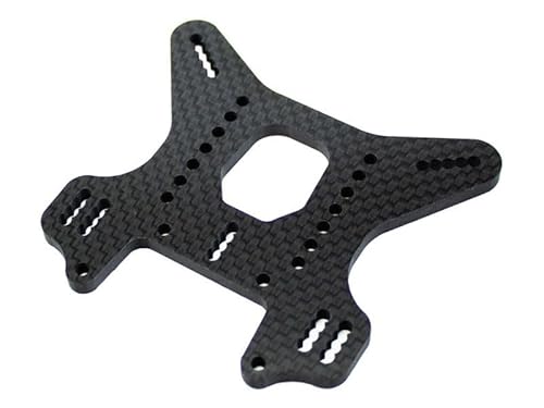 Ultimate RC Kohlefaser Stoßdämpfer Befestigungsplatte HA (1) Mugen MBX8R +3mm von Ultimate Racing