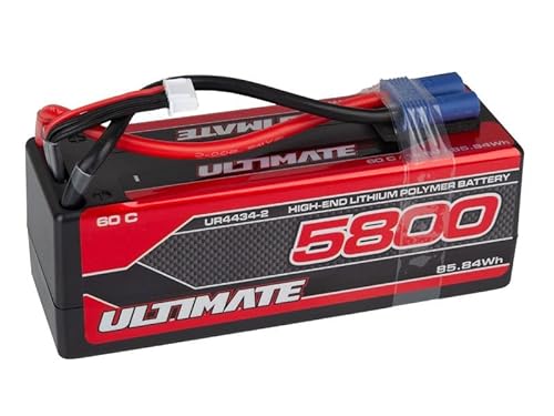 Ultimate RC LiPo Akku HV 14.8V 4S 5800mAh 60C EC5 Stecker von Ultimate Racing