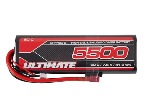 Ultimate RC LiPo Akku HV 7.6V 2S 5500mAh 60C T-Dean von Ultimate Racing