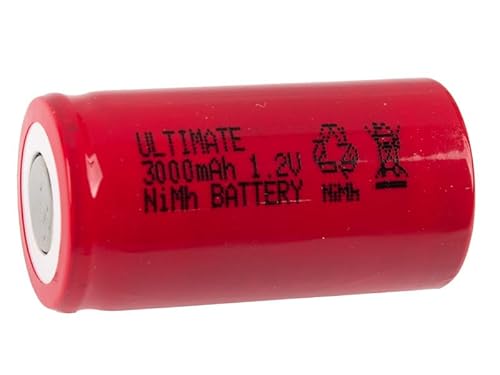 Ultimate RC NiMh Akku Zelle 1.2V 3000mAh für Glühkerzenstecker von Ultimate Racing