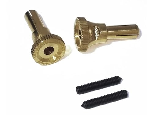 Ultimate RC Sicherheits Gold Stecker 5.0mm (2) Male Connector von Ultimate Racing