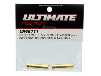 Ultimate RC Gold Stecker Adapter 4mm - 5mm Female (2) Banana Connector von Ultimate