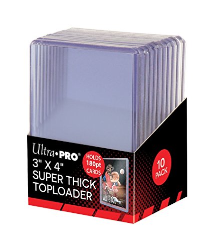 2 Ultra Pro 180pt Top Loader Packs für Pack (20 Total) - Thick Baseball, Basketball, Hockey, Football Cards (Ie Memorabila) by Ultra Pro von Ultra Pro