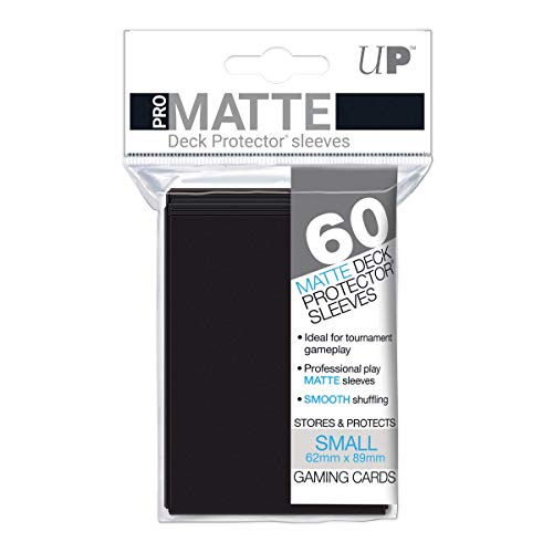 60 ct Pro-Matte Black Small Deck Protektoren 60 ct Pro-Matte Black Small Deck Protektoren von Ultra Pro