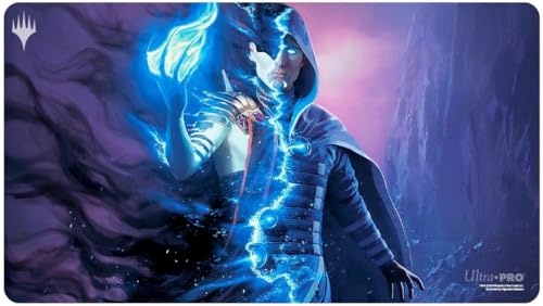 Ultra PRO - Outlaws of Thunder Junction Playmat Ft. Jace for Magic: The Gathering, Limited Edition, einzigartige künstlerische Sammelkarte, Gaming, TCG, Playmat-Zubehör von Ultra Pro