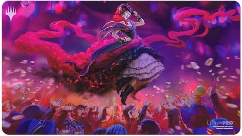 Ultra PRO - Outlaws of Thunder Junction Playmat Ft. Olivia for Magic: The Gathering, Limited Edition, einzigartige künstlerische Sammelkarte, Gaming, TCG, Playmat-Zubehör von Ultra Pro