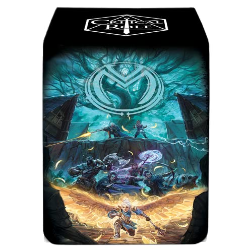UP - Printed Leatherette Alcove Deck Box Featuring: Vox Machina Art from Critical Role UP - Printed Leatherette Alcove Deck Box Featuring: Vox Machina Art from Critical Role von Ultra Pro