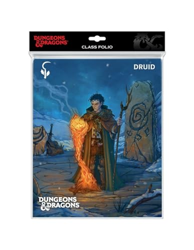 Ultra-Pro 194590 Zubehör Dungeons & Dragons Class Folio Druid, mehrfarbig, 18595 von Ultra Pro