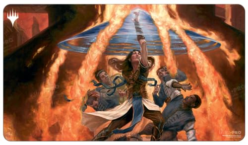 Ultra Pro - Commander Masters Card Playmat for Magic: The Gathering ft. Fierce Guardianship, Protect Your Gaming and Collectible Cards During Gameplay, Use as Oversized Mouse Pad, Desk Mat von Ultra Pro