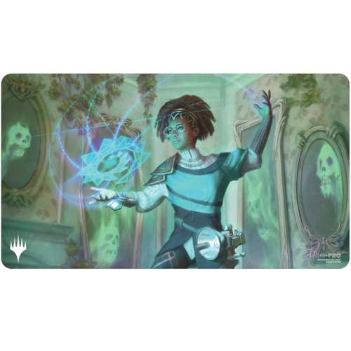 Ultra PRO - MTG Duskmourn Playmat Commander Ft. Zimone, Mystery Unraveler von Ultra Pro