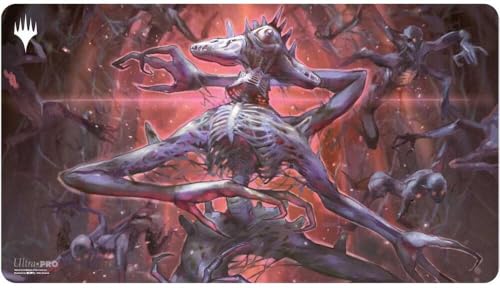 Ultra PRO - MTG Duskmourn Playmat Commander Ft. Overlord of The Balemurk for Magic: The Gathering, Verwendung als Mauspad, Schreibtischunterlage, schützt MTG-Karten während des Spiels von Ultra Pro