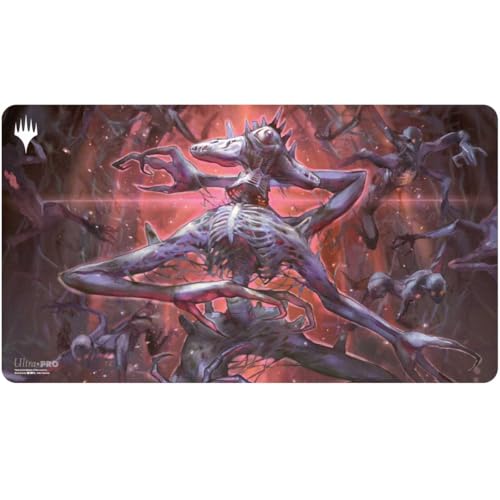 Ultra PRO - MTG Duskmourn Playmat Commander Ft. Overlord of The Balemurk for Magic: The Gathering, Verwendung als Mauspad, Schreibtischunterlage, schützt MTG-Karten während des Spiels von Ultra Pro