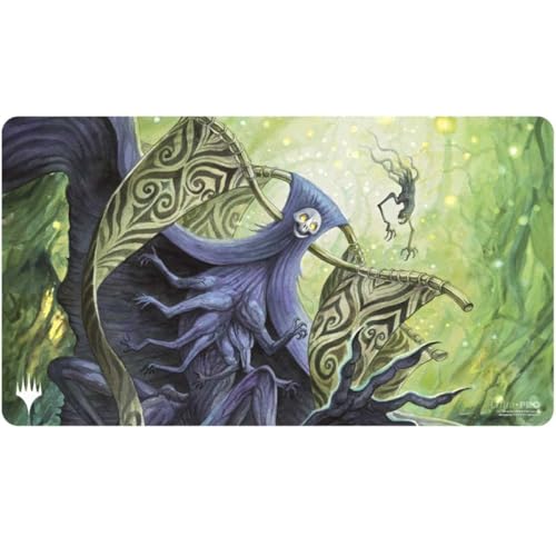 Ultra PRO - MTG Duskmourn Playmat Commander Ft. Overlord of The Hauntwoods for Magic: The Gathering, Verwendung als Mauspad, Schreibtischunterlage, schützt MTG-Karten während des Spiels von Ultra Pro