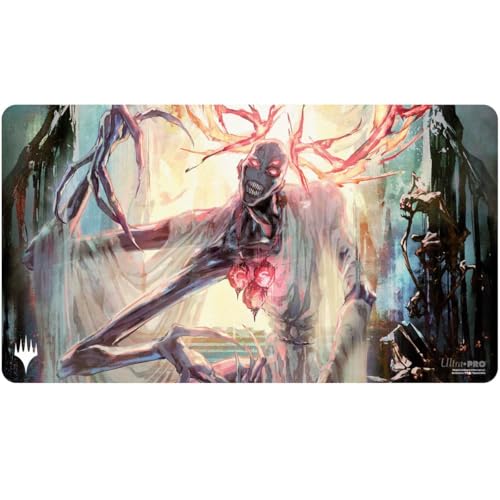 Ultra PRO - MTG Duskmourn Playmat Commander Ft. Overlord of The Mistmoors for Magic: The Gathering, Verwendung als Mauspad, Schreibtischunterlage, schützt MTG-Karten während des Spiels von Ultra Pro