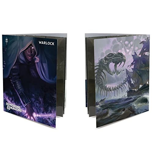 Ultra-PRO E-18602 194598 Zubehör Dungeons & Dragons Class Folio Warlock, Mehrfarbig von Ultra Pro