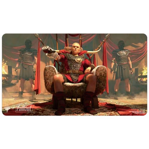 Ultra PRO - Fallout Playmat - Caesar, Legion's Emperor - for Magic: The Gathering, Limited Edition Collectible Trading Tabletop Gaming Essentials Accessory Supplies von Ultra Pro