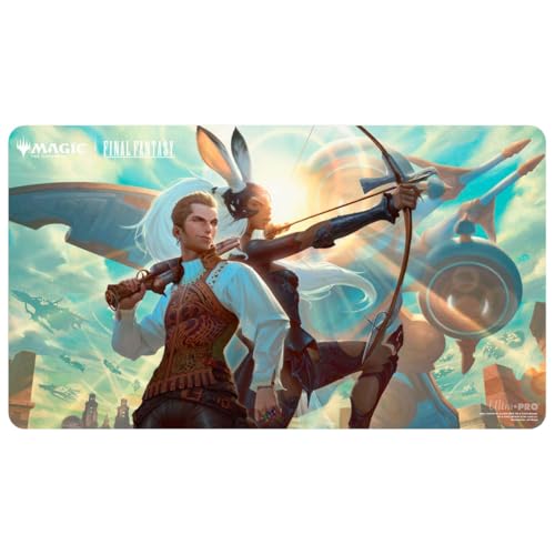 Ultra PRO - Final Fantasy x Universes Beyond Baltheir and Fran Playmat for Magic: The Gathering | Card Game Playmat, Final Fantasy Collectibles, Desk Mat Mousepad Ultra PRO - Final Fantasy x Universes Beyond Baltheir and Fran Playmat for Magic: The Gathering | Card Game Playmat, Final Fantasy Collectibles, Desk Mat Mousepad von Ultra Pro