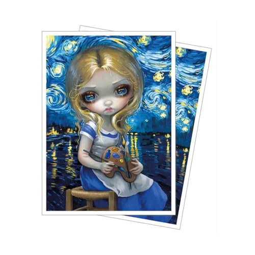 Ultra PRO Jasmine Becket-Griffith 105 ct Apex Deck-Schutzhüllen für Tate Licensing, Fantasy Art Artist Series Surreal Artwork Shuffle-Friendly Trading Card Sleeves Protection Gloss Finish von Ultra Pro