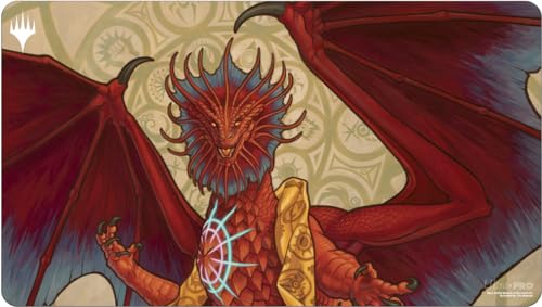 Ultra PRO - MTG Murders at Karlov Manor Playmat Niv-Mizzet, Guildpact, Durable Tabletop Professionelles Kartenspiel Schreibtischunterlage Zubehör MTG Sammlerstück von Ultra Pro