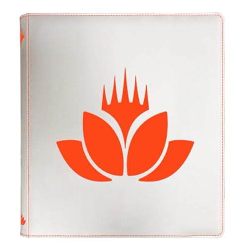 Ultra PRO - Mana 8 12-Pocket Zip PRO-Binder - Lotus for Magic: The Gathering, Holds & Protects 480 Standard Sized Cards, Collector's Edition Durable Trading Secure Side-Loading Pocket Binder von Ultra Pro