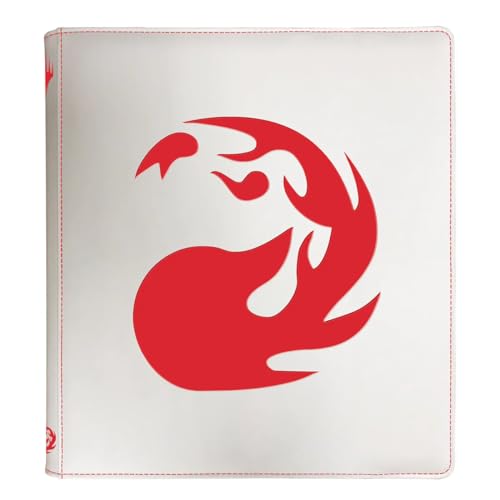 Ultra PRO - Mana 8 12-Pocket Zip PRO-Binder - Mountain for Magic: The Gathering, Holds & Protects 480 Standard Sized Cards, Collector's Edition Durable Trading Secure Side-Loading Pocket Binder von Ultra Pro