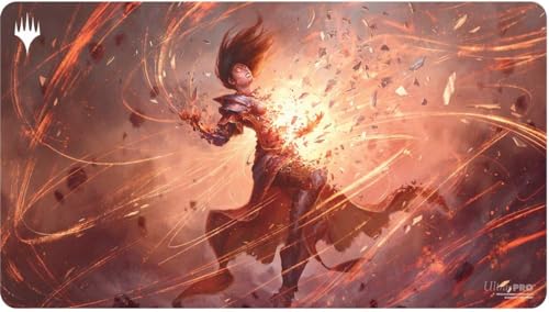 Ultra PRO - Modern Horizons 3 Playmat Red-2 for Magic: The Gathering, Premium Quality Collectible Card Protection Enhanced Gaming Gear Accessories von Ultra Pro