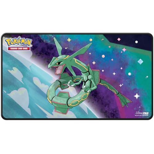 Ultra PRO Rayquaza Legendäre Pokémon-Spielmatte für Spielkarten, 38,1 cm, ideal für Pokemon-Enthusiasten, perfektes Spielmatten-Zubehör für jeden TCG-Liebhaber von Ultra Pro