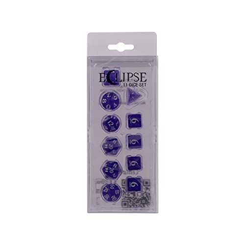 Ultra Pro UP - Eclipse 11 Dice Set: Royal Purple Ultra Pro UP - Eclipse 11 Dice Set: Royal Purple von Ultra Pro