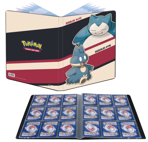 Ultra Pro UP - Snorlax & Munchlax 9-Pocket Portfolio for Pokémon von Ultra Pro