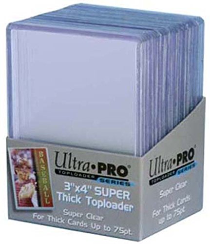 Ultra Pro 25 3 x 4 Toploader Thick - 75pt von Ultra Pro