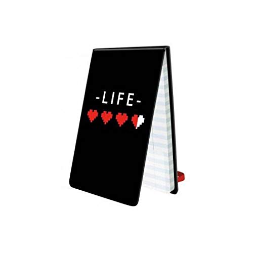 Ultra Pro 8-Bit Hearts 60-Page Life Pad Notebook Score Counter von Ultra Pro