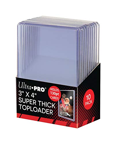 Ultra Pro 82327 7,6 x 10,2 cm Toploader, super dick (10 Stück), cremefarben von Ultra Pro