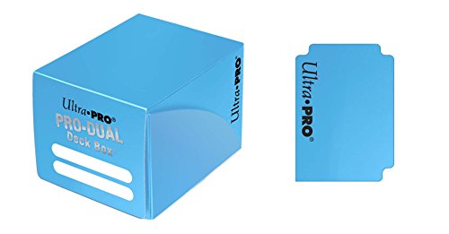 Ultra Pro 82985 UP Pro Dual Small Deck Box, Light Blue, 10,5x9,5x7,8 von Ultra Pro