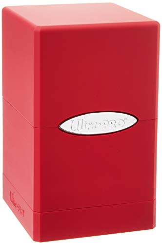 Ultra Pro 84174 - Satin Tower Deckbox, rot von Ultra Pro