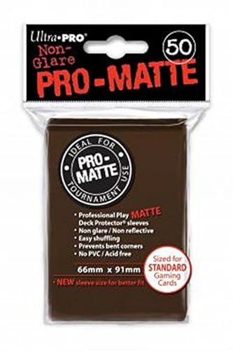 Ultra Pro 84189 Pokemon Standard Sleeves, Brown, 50ct von Ultra Pro