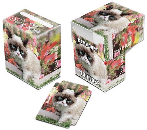 Ultra Pro 84446 - Full-View Deck Box - Grumpy Cat Flowers von Ultra Pro