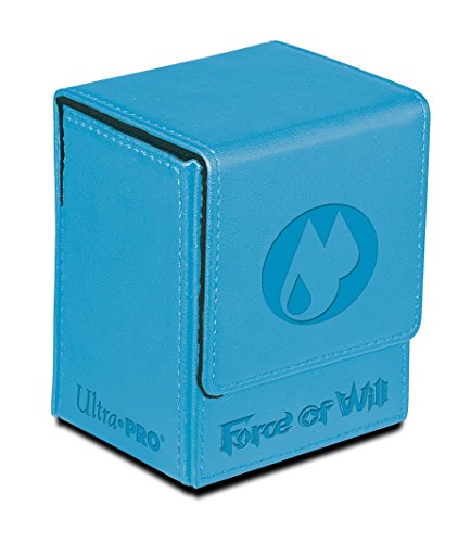 Ultra Pro 84701 - Force of Will Water Magic Stone Flip Box, Kartenspiel von Ultra Pro