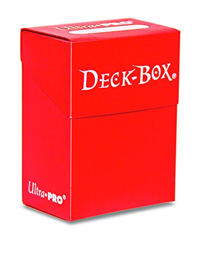 Ultra Pro Deck Box Red w/Bag (81452) - Sammelkartenzubehör von Ultra Pro