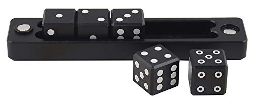 Ultra Pro Gravity Dice D6 - Black - Set of 5 Dice von Ultra Pro